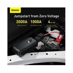 Baseus 20000mAh Car Jump Starter Power Bank 2000A 12V Portable Battery Charger