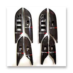 Carbon Fiber Door Switch Panels For Hilux & Fortuner