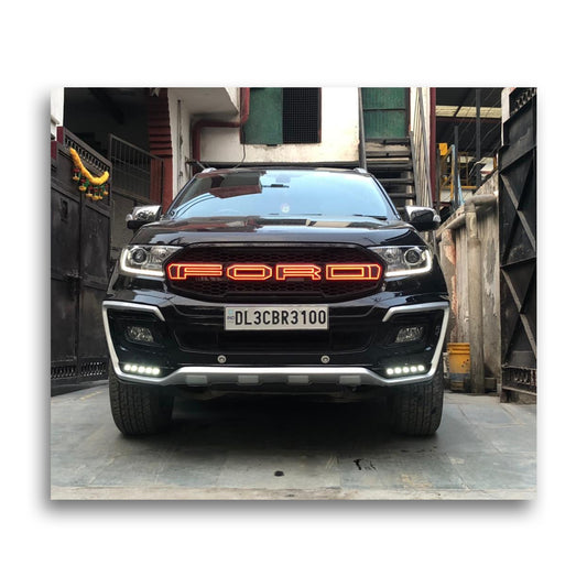 Ford Endeavour 2019+ Front And Rear Skirting Kit