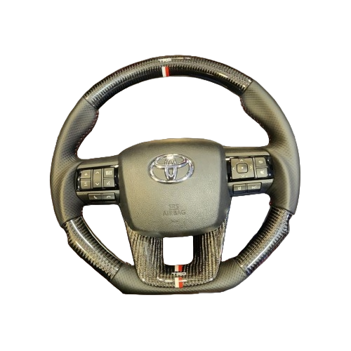 Toyota TRD Original Carbon Fibre Steering Wheel | Perforated leather - Autobacs India