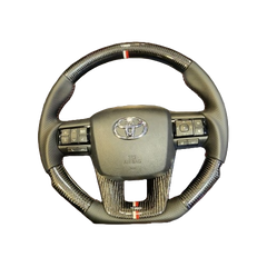 Toyota TRD Original Carbon Fibre Steering Wheel | Perforated leather - Autobacs India