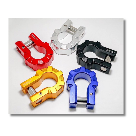 Option 4WD Aluminium Shackle - 1 Pair