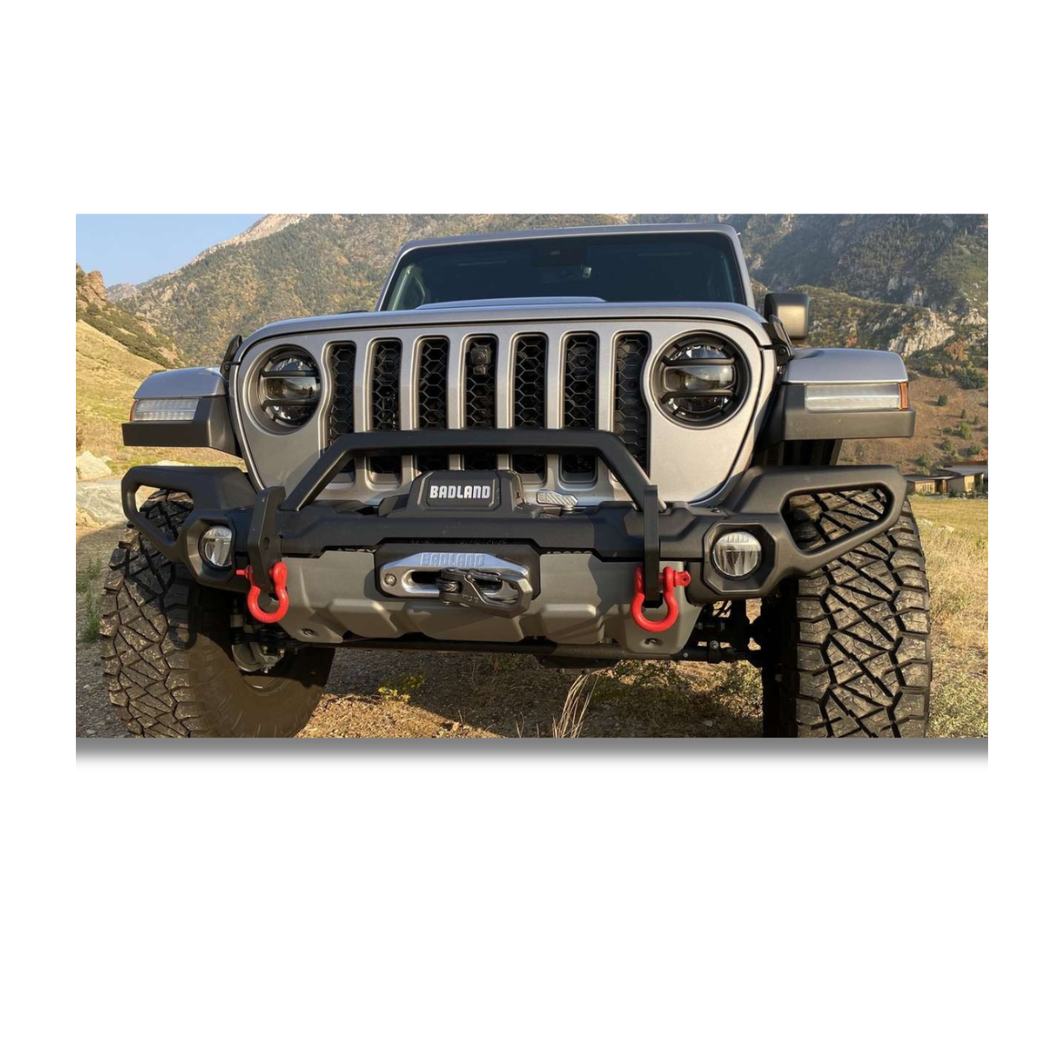 Rugged Ridge Venator Front Bumper With Overrider For Mahindra Thar