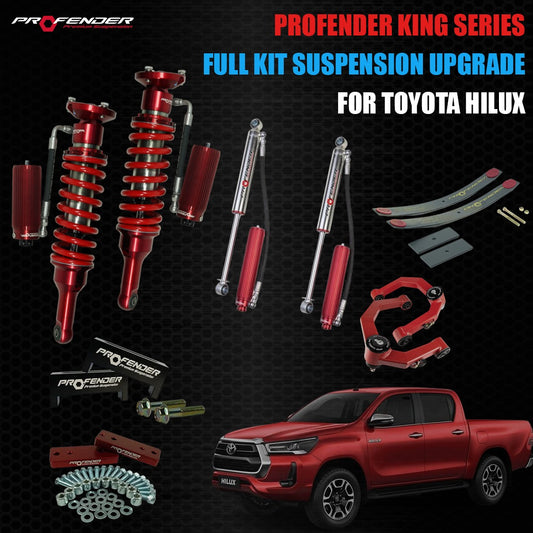 Profender King Series Full Kit Suspension With 2.0 Body Rear Shock For Toyota Hilux