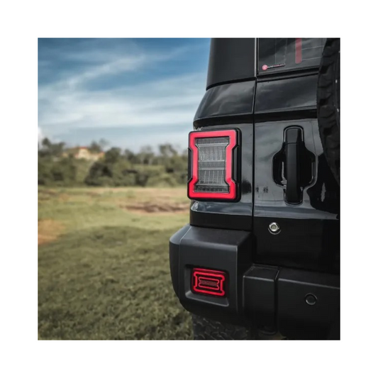 New Wrangler Style Led Tail Lights For Mahindra Thar