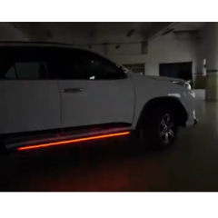 Toyota Fortuner Automatic Side Steps with LED (2017-24)