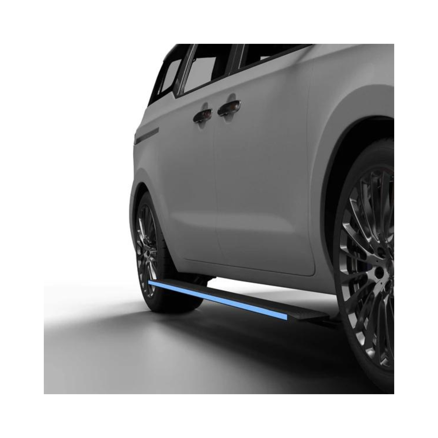 Electric Side Step for Kia Carnival 2020+ with RGB Streamer Lights & App Controlled