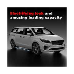 Electric Side Step for Kia Carnival 2020+ with RGB Streamer Lights & App Controlled