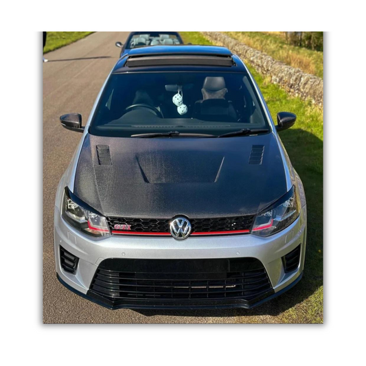 Carbon Fiber Alpha Bonnet for Volkswagen Polo