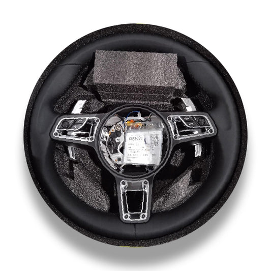 Porsche Alcantara Steering Wheel - Autobacs India