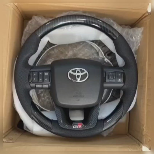 Toyota GR Carbon Fibre Steering Wheel