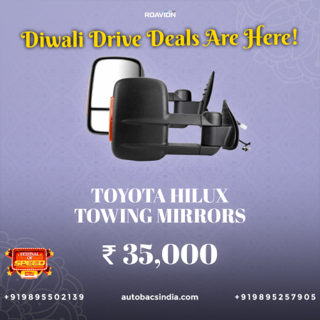 Toyota Hilux Towing Mirrors