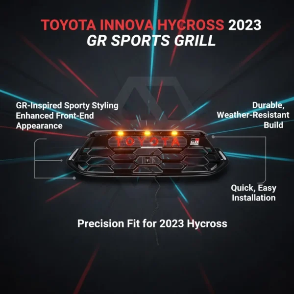 Toyota Innova Hycross 2023 GR Sports Grill