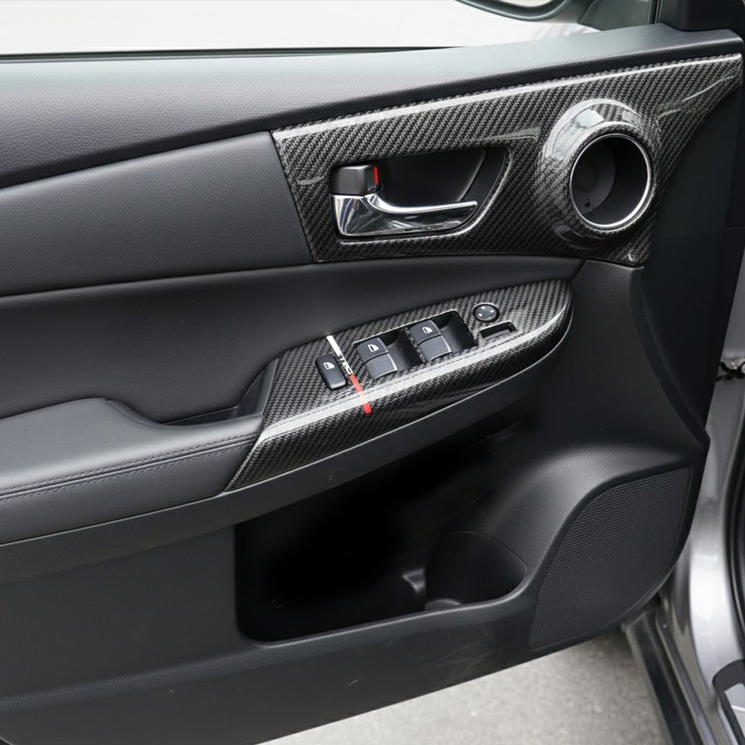 Carbon Fiber Door Switch Panels For Hilux & Fortuner - ROAVION