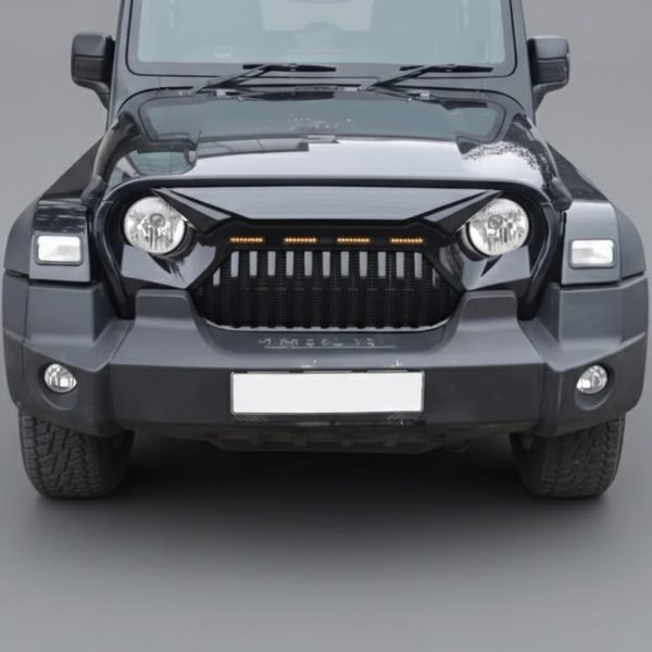 Mahindra Thar Grill Angry Bird With LED