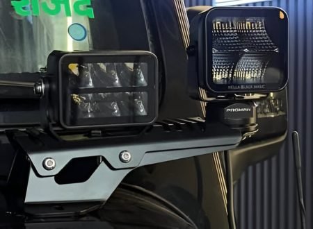Proman Bonnet Side Light Mount Clamp For Mahindra Thar