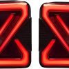 Mahindra Thar 2020+ Cross Scanning Function Tail Lamps