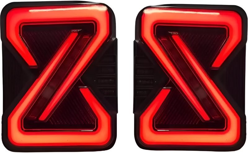 Mahindra Thar 2020+ Cross Scanning Function Tail Lamps