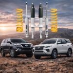 Dr. Nano 2 Inch Lift Kit with Foam Cell Shock Absorbers for Toyota Fortuner 2009-16