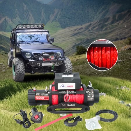 Dr. Nano 12000 Lbs Synthetic Rope Off-road Winch