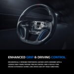 Original Carbon Fiber Steering Wheel For Mahindra Thar