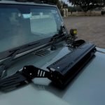 Proman Bonnet Bar Light Mount Clamp For Mahindra Thar