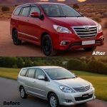 Toyota Innova type 1, type 2 to type 4 conversion kit