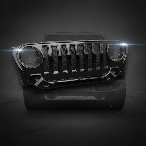 Wrangler 7Slot Style Imported ABS Grill For Mahindra Thar