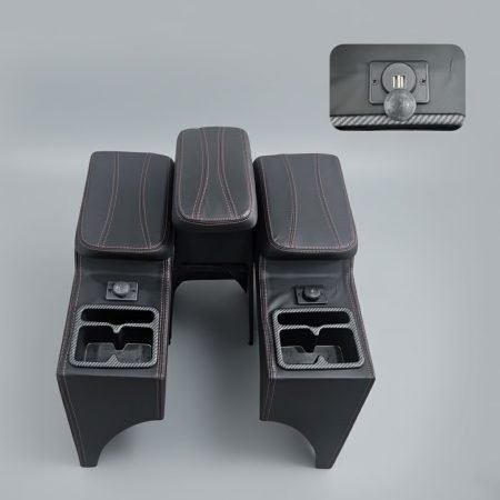Armrest Console with USB Charging Ports for Mahindra Thar 2020+