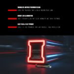 New Wrangler Style LED Tail Lights For Mahindra Thar