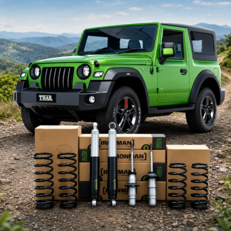 Ironman Nitro Gas Suspension kit for Mahindra Thar
