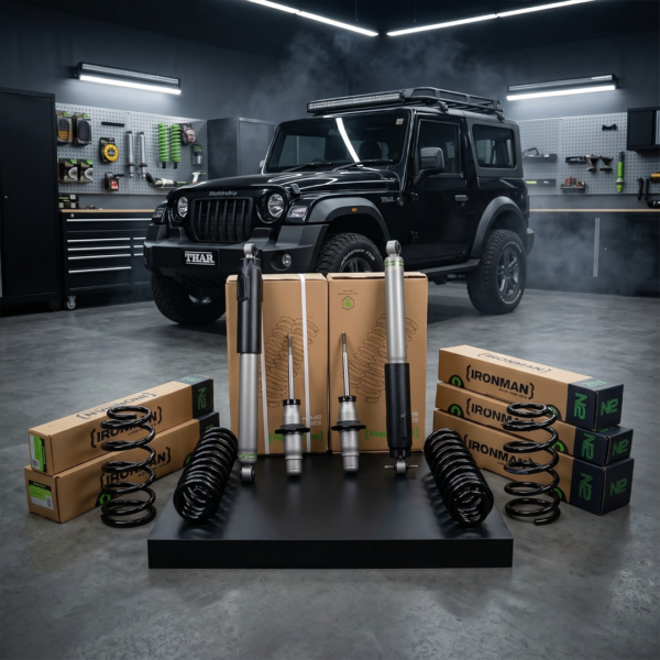 Ironman Nitro Gas Suspension kit for Mahindra Thar