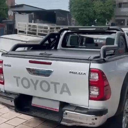 manual Roller Shutter For Toyota Hilux