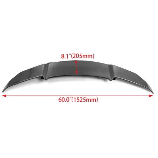 Universal Automatic Deployable Spoiler for Sedan | Original Carbon Fiber - Image 3