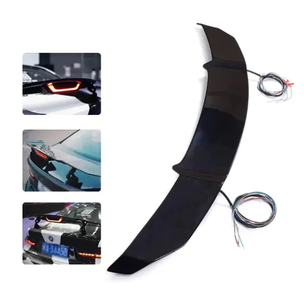 Universal Automatic Deployable Spoiler for Sedan | Original Carbon Fiber - Image 2