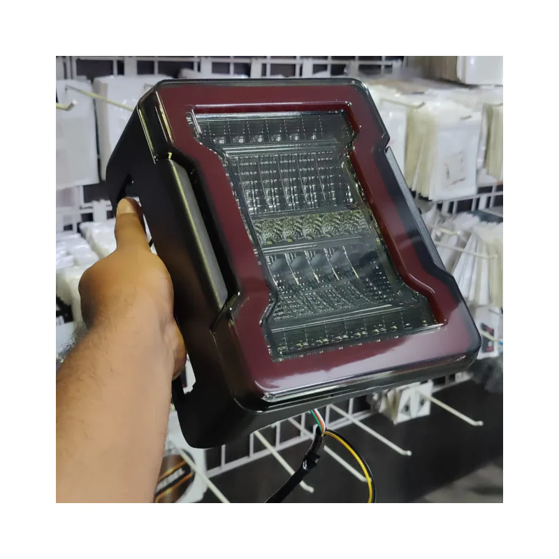 New Wrangler Style LED Tail Lights For Mahindra Thar