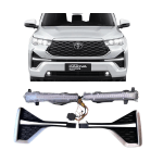 Toyota Innova Hycross with DRL Smoke Type Lights Installed