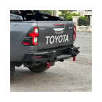 ProMan Hilux Thunder Series Rear Metal Bumper rugged steel Toyota Hilux