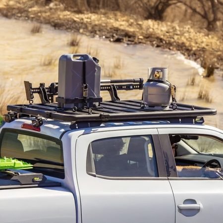 IRONMAN - Roof Rack Platform with Track Kit Mounting and Roof Rack Blades for Hilux