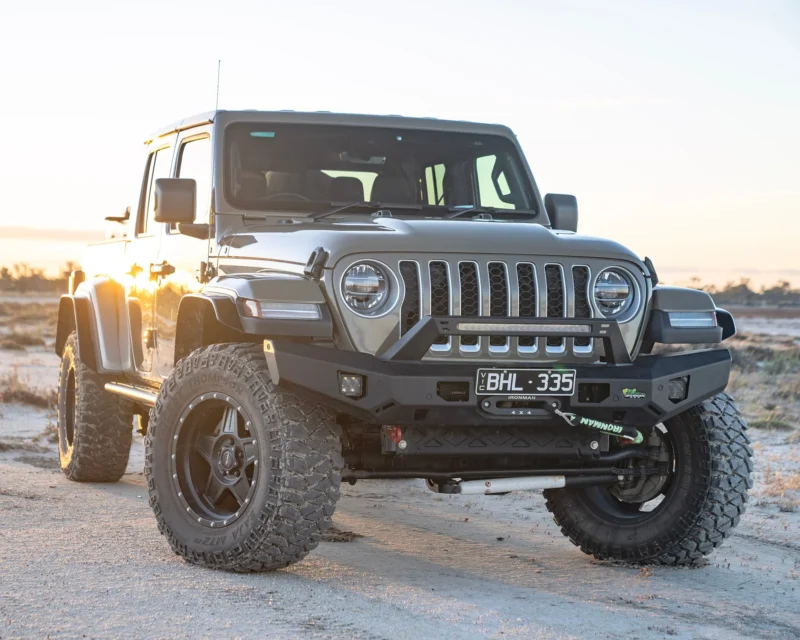 jeep gladiator raid bull bar