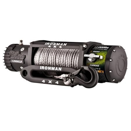 Ironman  Monster Winch 12000 LBS12v (Synthetic Rope)