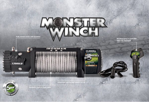 iron man 4x4 12000 winch
