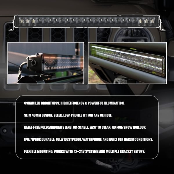 ironman 165W Bright Sabre-X Single Row Slim Light bar 798mm (32″) Straight jpg