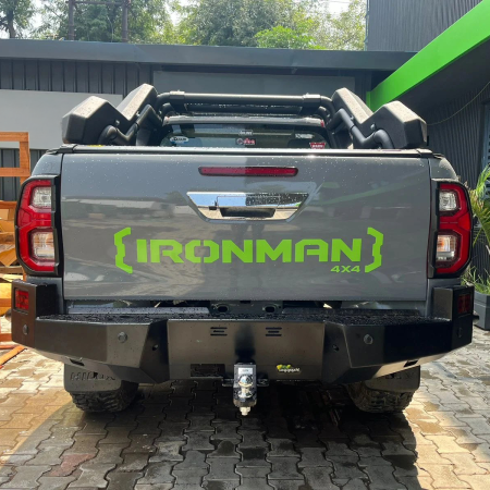 ironman full Rear Bumper Replacement with side tubes