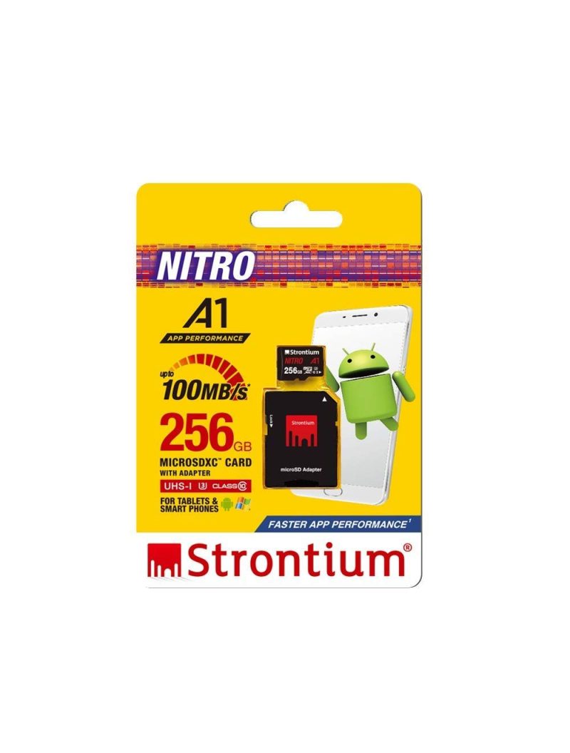 Strontium Nitro A1 256GB Micro SDXC Memory Card - Image 4