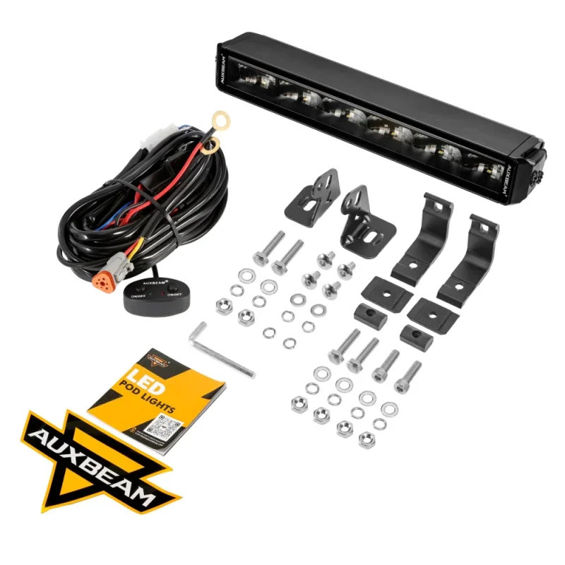 SP-DRL Series 68W 7440 Lumens Off Road LED Light bar White & Amber DRL - Image 4