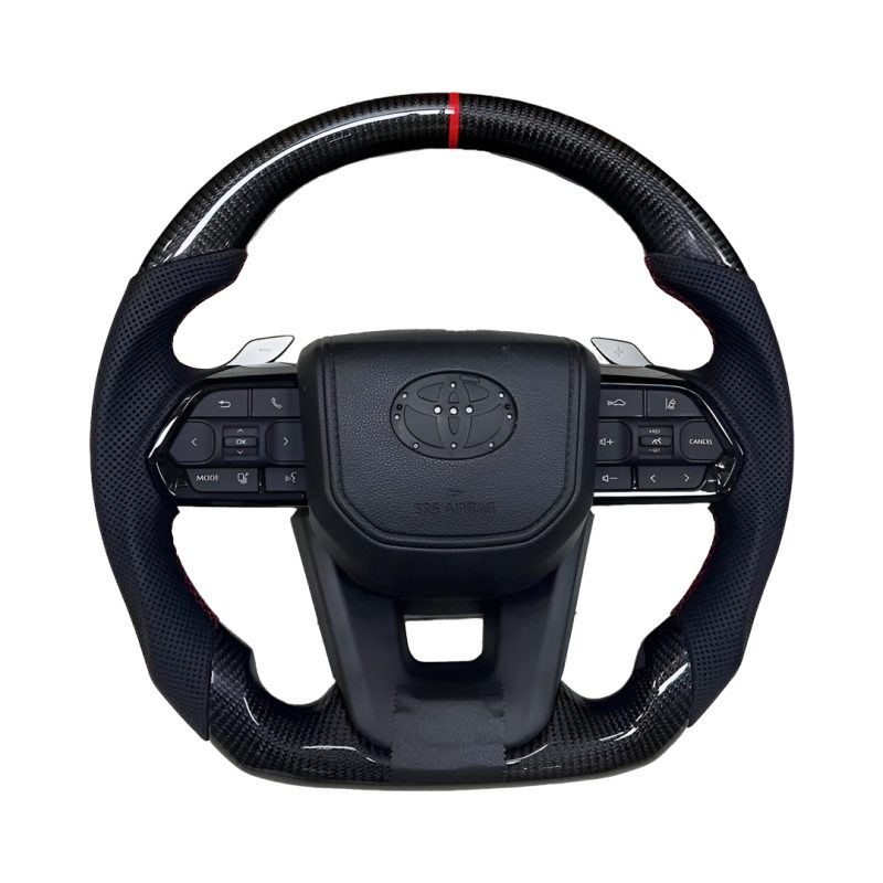 Toyota Lc300 GR STEERING WITH WORKING PADDLE SHIFTER EXTENSIONS