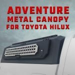 Adventure Metal Canopy V2 for Toyota Hilux heavy-duty steel canopy