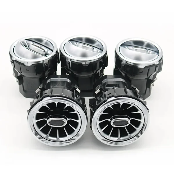 Mercedes W205 GLC air vent ambient light kit with 3-color LED for C-Class and X253