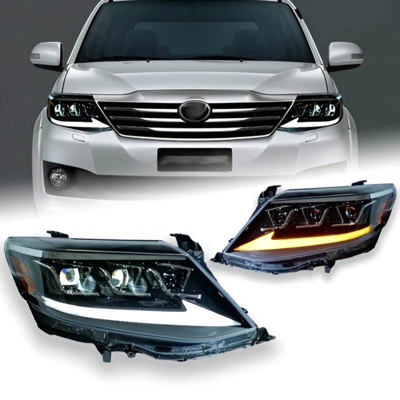 Lexus type headlight for fortuner 2012